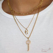 Load image into Gallery viewer, The key of my heart necklace
