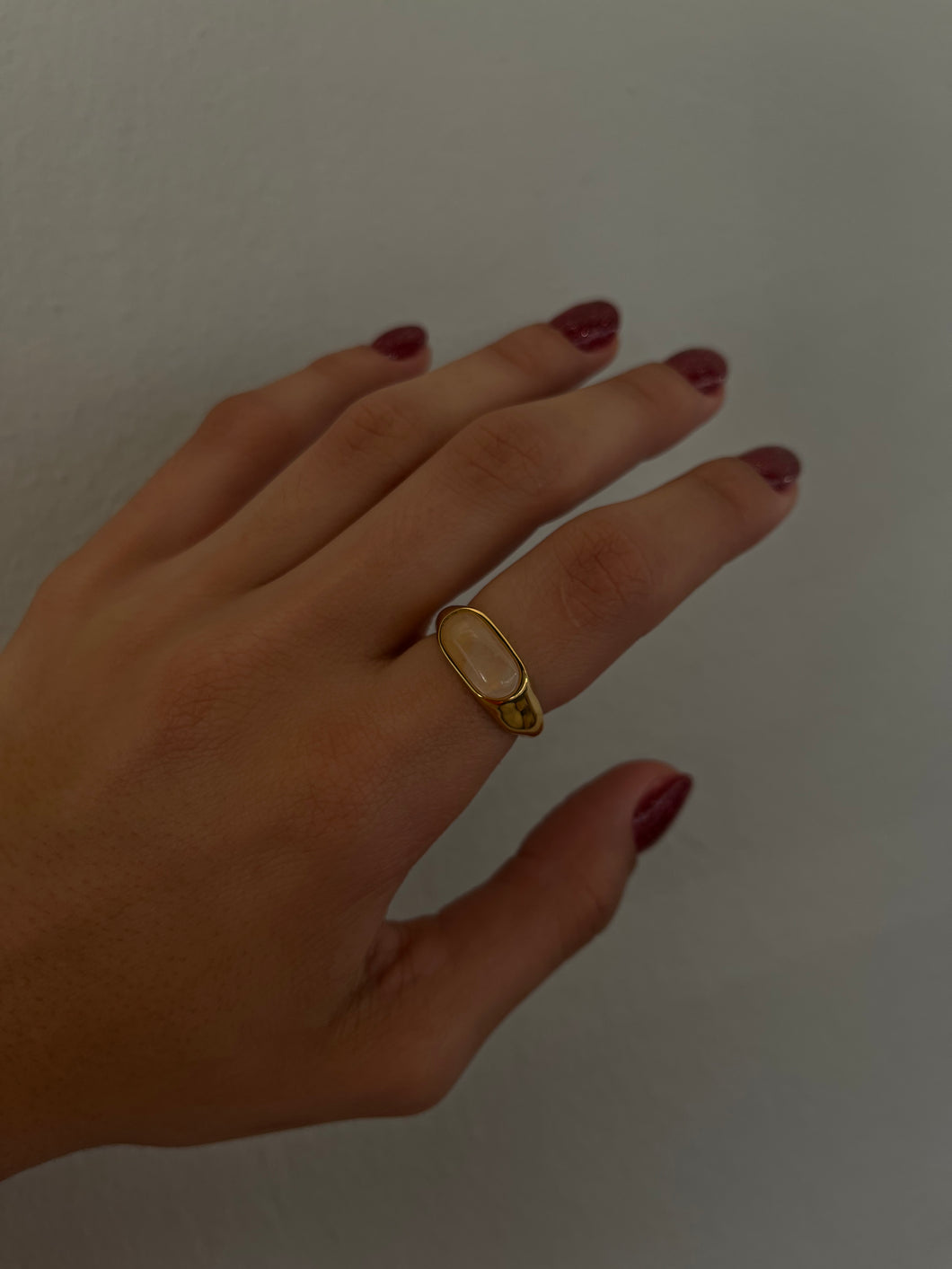 Rose Quartz Ring